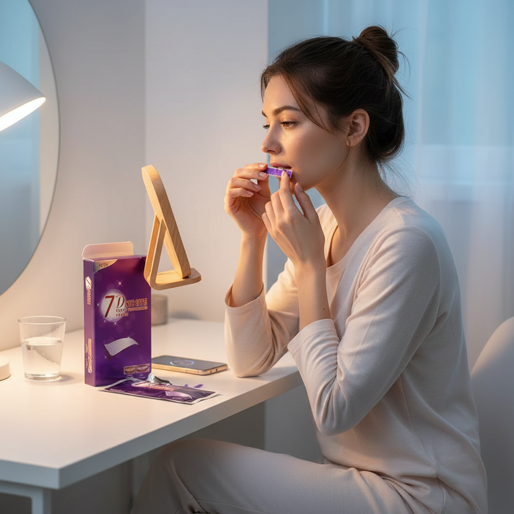 Bandelettes Blanchiment Violet